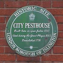 City Pesthouse Plaque